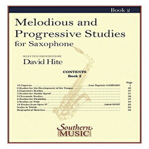 洋書 Paperback, Melodious and Progressive Studies, Book 2: Saxophone