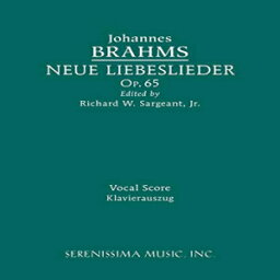 洋書 Paperback, Neue Liebeslieder, Op.65: Vocal score (German Edition)