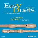 洋書 Paperback, Easy Duets: for Soprano and Treble Recorder