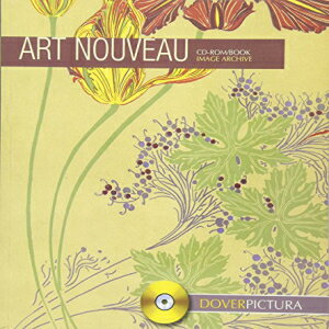 洋書 Art Nouveau (Dover Pictura Electronic Clip Art)