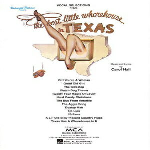洋書 Paperback, The Best Little Whorehouse in Texas: Vocal Selections