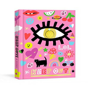 Glomarket㤨ν Diary, Keep Out!: A Nostalgic '90s Diary with Smiley Face Charm and StickersפβǤʤ3,788ߤˤʤޤ