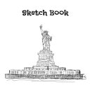 洋書 Paperback, Sketch Book: Large white blank journal sketch pad for boys and girls, kids, teens and also for adult artists