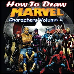 Glomarket㤨ν Paperback, How to Draw Marvel Characters Volume 2: Draw Marvel's Superhero (Draw Marvel's Characters Like Cyclops,Ghost Rider,Thanos,Thor and X-23פβǤʤ2,438ߤˤʤޤ
