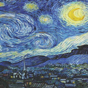 洋書 Paperback, Vincent Van Gogh Black Paper Sketchbook: Starry Night Large Artsy All Black Blank Pages Sketch Pad Art Notebook for Painting Drawing with Bright ... Metallic Markers, Chalk or other Art Suppli