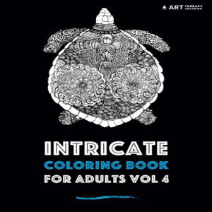 洋書 Paperback, Intricate Coloring Book For Adults Vol 4 (Volume 4)