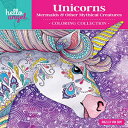 洋書 Paperback, Hello Angel Unicorns, Mermaids Other Mythical Creatures Coloring Collection (Design Originals) 32 Beautiful Designs, including Fairies, Rainbows, a Pegasus, More, Plus a 16-Page Artist 039 s Guide