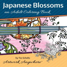 洋書 Paperback, Japanese Blossoms: an Adult Coloring Book (Flowers to Color) (Volume 2)