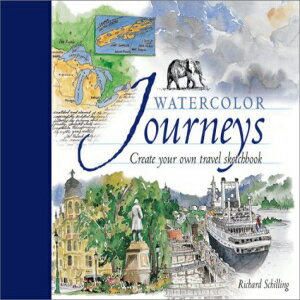 洋書 Hardcover, Watercolor Journeys: Create Your Own Travel Sketchbook