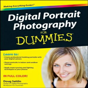 洋書 Paperback, Digital Portrait Photography For Dummies