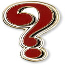 洋書 Hardcover, Question Mark-Hard Enamel Pin (Cloisonne Pin)(3)