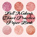 洋書 Paperback, Fall Makeup Chart Practice Paper Book: Make Up Artist Face Charts Practice Paper For Painting Face On Paper With Real Make-Up Brushes Applicators - ... Make-Up Artists, The Cosmetics Indus