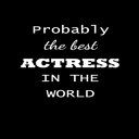 洋書 Paperback, Probably The Best Actress In The World: Actress Gifts For Women - ...