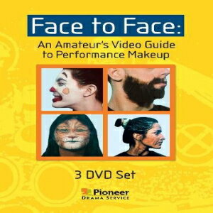 楽天Glomarket洋書 DVD, Face to Face: An Amateur's Video Guide to Performance Makeup