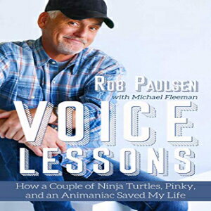 洋書 Viva Editions Paperback, Voice Lessons: How a Couple of Ninja Turtles, Pinky, and an Animaniac Saved My Life