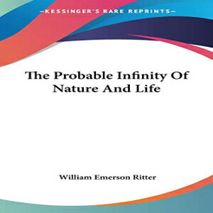 m Paperback, The Probable Infinity Of Nature And Life