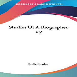 洋書 Paperback, Studies Of A Biographer V2