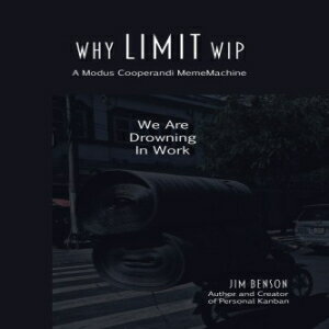 洋書 Why Limit WIP: We are Drowning in Work (M