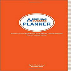 洋書 North Star Success Planner: Increase your focus and productivity with this uniquely designed 2-month undated planner Paperback