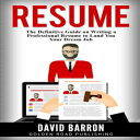 Glomarket㤨ν Resume: The Definitive Guide on Writing a Professional Resume to Land You Your Dream JobפβǤʤ1,883ߤˤʤޤ