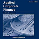 洋書 Applied Corporate Finance: A User 039 s Manual