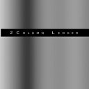 洋書 2 Column Ledger:: Graphic Soft Cover Glossy Smoke Gray 8.5 x 11 , Full page 108 pages for Cash Book, Accounting Ledger Notebook, Business Ledgers ... General Ledger (Modern Color) (Volume 2)