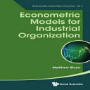 Glomarket㤨ν Ingramcontent Econometric Models For Industrial Organization (World Scientific Lecture Notes in EconomicsפβǤʤ8,642ߤˤʤޤ