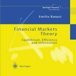 洋書 Financial Markets Theory: Equilibrium, Efficiency And Information (Springer Finance)