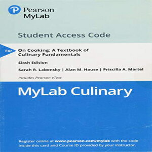 楽天Glomarket洋書 MyLab Culinary and Pearson Kitchen Manager with Pearson eText -- Access Card -- for On Cooking