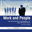 Glomarket㤨ν Work and People: An Economic Evaluation of Job Enrichment (Research in Management ConsultingפβǤʤ9,105ߤˤʤޤ