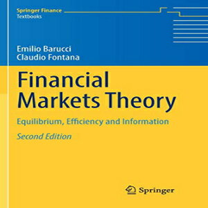 洋書 Paperback, Financial Markets Theory: Equilibrium, Efficiency and Information (Springer Finance)