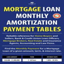 洋書 Mortgage Loan Monthly Amortization Payment Tables: Easy to use reference for home buyers and sellers, mortgage brokers, bank and credit union loan ... of a given amount, term, and interest rate.