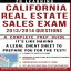 ν California Real Estate Sales Exam: 2013/2014 Questions: Principles, Concepts and 500 Practice Questions Similar To What You Will See On Test Day