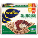 わさサワー種クリスプブレッド、9.7オンス（12個パック） Wasa Sourdough Crispbread, 9.7 Ounce (Pack of 12)