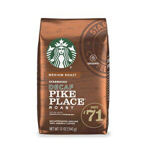 Хå ǥե 饦 ҡ — ѥ ץ쥤  — 100% ӥ — 1  (12 ) Starbucks Decaf Ground Coffee — Pike Place Roast — 10...