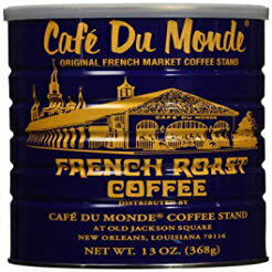 13 オンス (2 個パック)、(2 個パック) カフェ デュ モンド フレンチ ロースト コーヒー、正味重量。13オンス 13 Ounce (Pack of 2), (Pack of 2) Café Du Monde French Roast Coffee, Net Wt. 13 oz