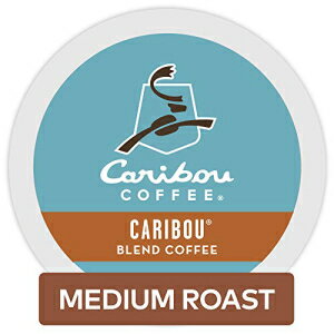 ֡ҡ ֥֡ɡ󥰥륵֥ҡ Kåץݥåɡߥǥȡ32 Caribou Coffee Caribou Blend, Single Serve Coffee K-Cup Pod, Medium Roast, 32