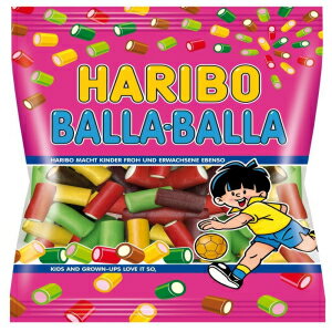ハリボー バラバリー グミ キャンディ 175g/6.17oz Haribo Balla-Bally Gummy Candy 175g/6.17oz