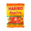 ハリボーグミキャンディーピーチ、5オンス（パック12） Haribo Gummi Candy Peaches, 5-ounces (Pack of12)