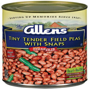 Allen's Field Pea スナップ付き、15.5 オンス (6 個パック) Allen's Field Pea With Snap, 15.5-Ounce (Pack of 6)