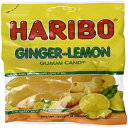 ハリボー ジンジャーレモン グミ キャンディ 各 4 オンス (3 個パック) Haribo Ginger-lemon Gummi Candy 4 Oz each (pack of 3)