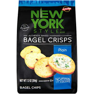 楽天Glomarketニューヨークスタイルベーグルクリスプ、プレーン、7.2オンス New York Style Bagel Crisps, Plain, 7.2 Ounce