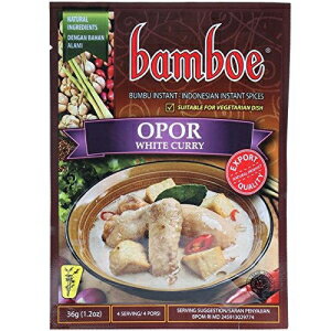 Bamboe Bumbu CX^g I| - zCgJ[A36 O (3 pbN) Bamboe Bumbu Instant Opor - White Curry , 36 Gram (Pack of 3)