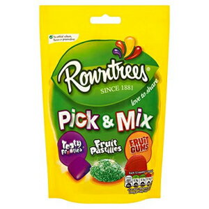 イギリスから輸入されたオリジナルのRowntrees Pick & Mixスイーツバッグポーチ Original Rowntrees Pick & Mix Sweets Bag Pouch Imported From The UK England