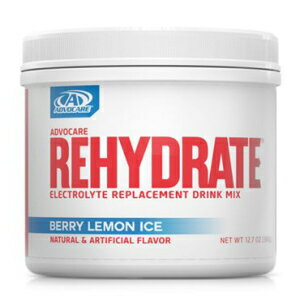 アドボケア 水分補給電解質代替ドリンクミックス - ベリーレモンアイス Advocare Rehydrate Electrolyte Replacement Drink Mix - Berry Lemon Ice 1