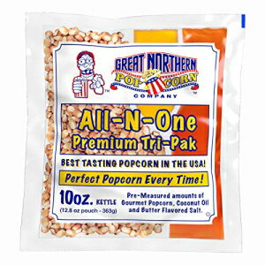 4113 졼 Ρ ݥåץ ץߥ 10  ݥåץ ݡ ѥå ͥޡ10  (24 ĥѥå) 4113 Great Northern Popcorn Premium 10 Ounce Popcorn Portion Packs Cinema, 10 Ounce (Pack of 24)