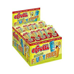 E.frutti サワーフルーティーフライドポテト グミキャンディー、0.55オンス (48個パック) E.frutti Sour Fruity Fries Gummi Candy, 0.55-Ounce (Pack of 48)