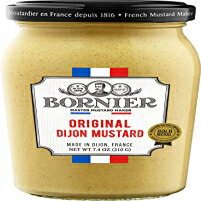 オリジナル、BORNIER オリジナル ディジョン マスタード、7.4 オンス Original, BORNIER Original Dijon Mustard, 7.4 Ounce