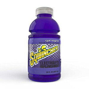 Sqwincher 20   ˰Ų򴹥ܥȥ롢졼 030532-GR (24 ĤΥ) Sqwincher 20 oz Wide Mouth Ready to Drink Electrolyte Replacement Bottle, Grape 030532-GR...