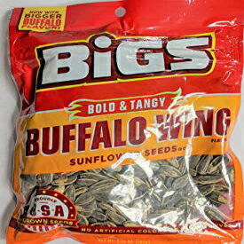 大きくて大胆でピリッとしたバッファローウィング風味のヒマワリの種 Bigs Bold and Tangy Buffalo Wing Flavored Sunflower Seeds